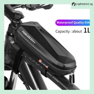 [explosion1.sg] WEST BIKING Bicycle Bag Waterproof Cycling Top Front Tube Frame MTB Pannier Bags