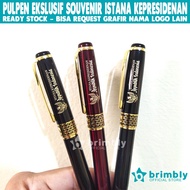 Brimbly Custom Engraving | Exclusive pen + engraving Presidential palace Logo | Presidential palace 