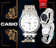 (casio) กันน้ำ100%นาฬิกาข้อมือคาสิโอ้ ผู้หญิงผู้ชาย นาฬิกาcasio สายเหล็ก วันที่ นาฬิกาผู้หญิง นาฬิกาคู่รัก คาสิโอ้ RC601