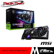 MSI RTX 5080 GAMING TRIO OC 16G D7 GAMING GRAPHICS CARD