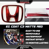 #chrome#matte red#paint#MATTE RED CHROME COLOUR PAINT( EZ COAT C3 MATTE RED)