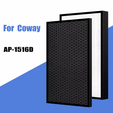 For Coway Air Purifier Storm AP-1516D AP1516D Replacement HEPA Filter and Activated Carbon Deodorizi