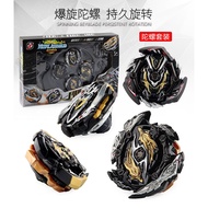 TngStore Beyblade Burst Toys Set With Launcher Stadium Metal Fight Kid's Gift Black Spinning Toy 4pcs Per Set