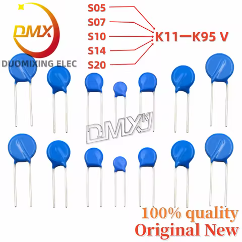 10PCS S05/S07/S10/S14/S20 K11 K14 K17 K20 K25 K30 K35 K40 K50 K60 K75 K95 Varistor S07K40 B72207S040