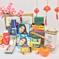 Grandpa SK-III CNY Gift Set sabun 999 original bedak sejuk soap Comb Hair Safety Razor Agnesia Powde