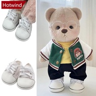 HOTWIND (Clothes Only) For LABUBU Canvas Shoes Suitable for 38cm Cotton Dolls Shoes Casual Sports Sh