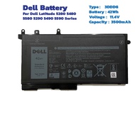 Dell แบตเตอรี่ Battery Notebook Dell Latitude 5280 5480 280 5480 5580 5290 5490 5590 Series 3DDDG ขอ
