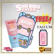 WAWA Sunkids Sunscreen 30ml | WAWA Pocket Sunkids Sunscree 2 pcs 10ml (Protection for Kid / Skincare