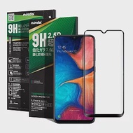 NISDA for 三星 Samsung Galaxy A20 完美滿版玻璃保護貼-黑黑