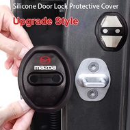 [Ready Stock] 1pcs Car Door Lock Sound Damper Protector Cover Rubber Universal Anti-impact Reduction