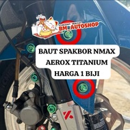 (TITANIUM) NMAX AEROX TITANIUM GR5 FENDER BOLT