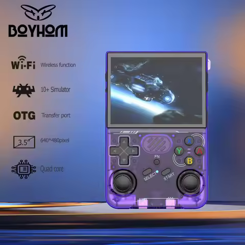 R36XX Retro Handheld Game Console Linux System 3.5 Inch IPS Screen Portable Pocket Video Player 64GB