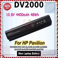 48Wh DV2000 Laptop Battery for HP Pavilion DV2100 DV2200 DV2400 DV3700 DV6000 DV6100 DV6300 DV6500 D