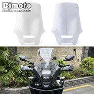 Motorcycle Front Windshield Wind Deflector Windscreen For Honda NX400 NX500 2024 NX 500 400 2025