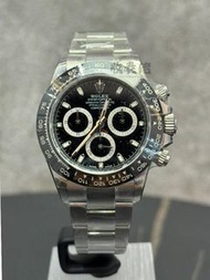 【經典黑地】95新 ROLEX 勞力士 地通拿 DAYTONA 116500 116500LN-0002 黑鋼地 黑地
