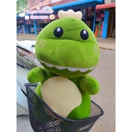 Dinosaur Cheek Green 25 Inches