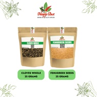 Nanaysbest Cloves Whole 25g , Fenugreek Seeds 25g