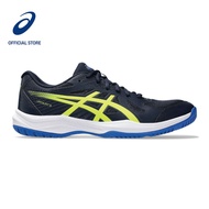 ASICS Men UPCOURT 6 Indoor Court Shoes in Midnight/Safety Yellow