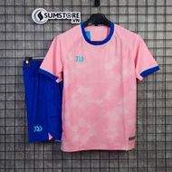 Áo Đá Bóng Không Logo Zenith Hồng - Đồ Thể Thao Đá Banh Bulbal Nam Nữ Cao Cấp