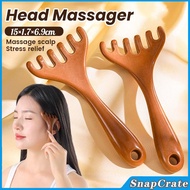 Snap 6-Claws Head Massager Meridian Dredging Head Scalp Massager Scraper Massage Comb