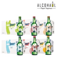 ONESHOT Soju (원샷 WonSyat) - Case 20 x 360ml (Green Grape / Mango / Lychee / Watermelon / Peach / Original)