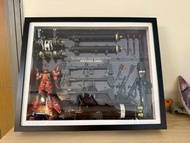 高達 Psycho Zaku 模型連武器展示盒