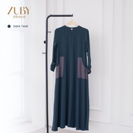 PROMO NAJ Studio - (ABAYA ONLY) Zuby Abaya Anti UV Outfit Umroh Haji Best Seller