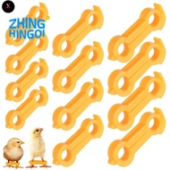 XS Chicken Hobble Braces, 12Pcs Baby Chick Splay Leg Hobble Brace, Poultry Leg Bands, Baby Chick Leg