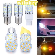 WITAKEY Turn Signal Bulb 3030 BA15S P21W T20 7440 Canbus Free