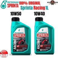 Petronas  Sprinta Racing 4T 10W40 /10W50 Full Synthetic Engine Oil for Bikes (1L)