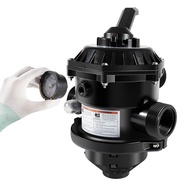 For Top Mount Multiport Valve 1-1/2In 6-Way Clamp Style Valve for Pool & Spa Sand Filter 262506