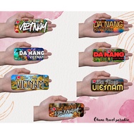 ohana I LOVE DANANG VIETNAM RECTANGLE RUBBER REF MAGNET DESIGN SOUVENIR