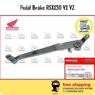 46500-K56-V50 HONDA RSX150 V1 V2 Pedal Brake / Kaki Brek 100% ORIGINAL