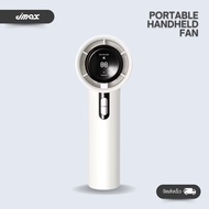 JMAX พัดลมมือถือขนาดพกพา FAN-WX-638 ความเร็วสูงปรับได้ 100 ระดับ ชาร์จไฟแบตเตอรี่ 3000 mAh มีจอ LED 