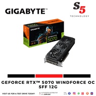 GeForce RTX™ 5070 WINDFORCE OC SFF 12G / GV-N5070WF3OC-12GD / gigabyte gpu / graphics card