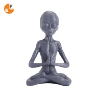 Ornaments Desk Topper Yoga Meditation Statue  Figurine Statue  Shelf Sitters Meditation Garden Statu