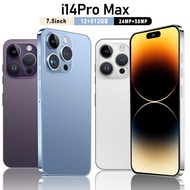 Hp i14 Pro Max /i13 Pro Max 12GB+512GB 7.5 inch Handphone Murah Cuci