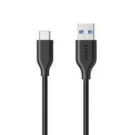 USB C Cable, PowerLine USB 3.0 to USB C Charger Cable (3ft) with 56k Ohm Pull-up Resistor for Samsun