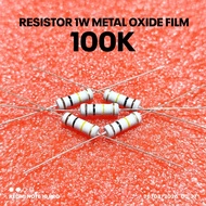 (PER 5 PIECES) RESISTOR 1W 1WATT 100K 100K KILO CF 5% ROHS