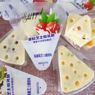 Influencer Hot-selling Triangle Cheese Block Fruit Cheese Triangle North China Love Food High-speed 