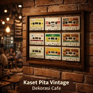 Cassette Tape Casette Tape For Display Vintage Aesthetic Used Tape Cassette/ for Room Display Damage