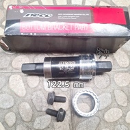 122.5mm BB BOX - MTB BEARING GEAR ASSEMBLY - BB BEARING NECO 122.5 mm