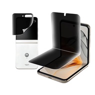 対応 motorola razr 50 ultra フイルム 指紋防止 【覗き見防止】 衝撃吸収/スクラッチ防止/傷つきにくい/超薄型 motorola razr 50 ultra 保護フィルム 軟 