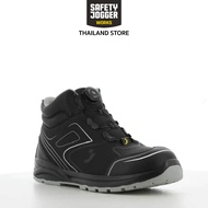 Safety Jogger Model CADORM S3 MID Steel Heeled Shoes Sole Black/Department