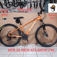 sepeda gunung mtb 26 inch atlantis at 790 sepeda gunung mtb 26 inch sepeda model terbaru - red