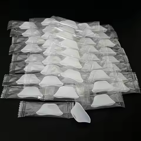 50pcs Transparent Silicone Mouthpiece Width 16-28mm for Disposable Flat interface Mod Kit Nozzle Hea