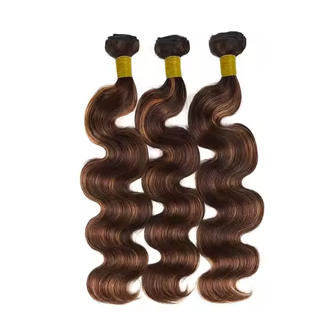 1B/30 Highlight Bundles Human Hair Body Wave Human Hair 1/3/4 Bundles Unprocessed Brazilian Virgin H