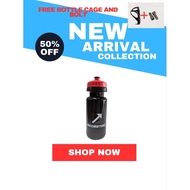 Geometric Cycling Water Bottle  (BPA FREE) 600ml Bicycle Drinking Bottle