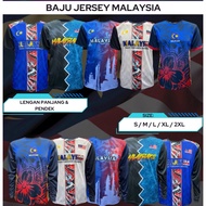 JERSEY MALAYSIA DEWASA LENGAN PANJANG & PENDEK BAJU MALAYSIA LENGAN PANJANG DAN PENDEK / UNISEX JERS