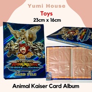 【Malaysia Ready Stock】Animal Kaiser Card Album Collect Card Book Card File (1pcs) 动物凯撒卡片相册收集卡片书卡片文件（